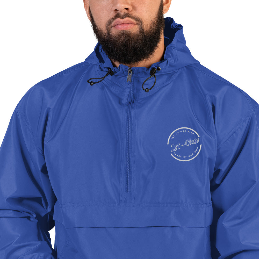 1st-Class Embroidered Champion Packable Jacket
